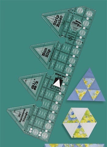60° Triangle Single Strip Ruler - CGRSR60 - Creative Grids