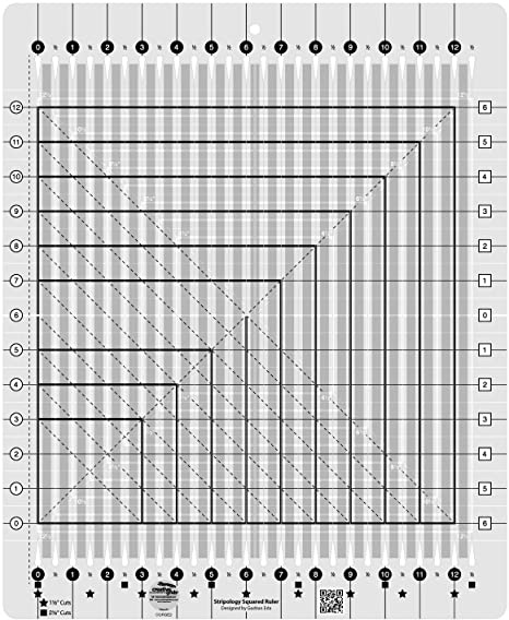Stripology Squared Ruler (Creative Grids)