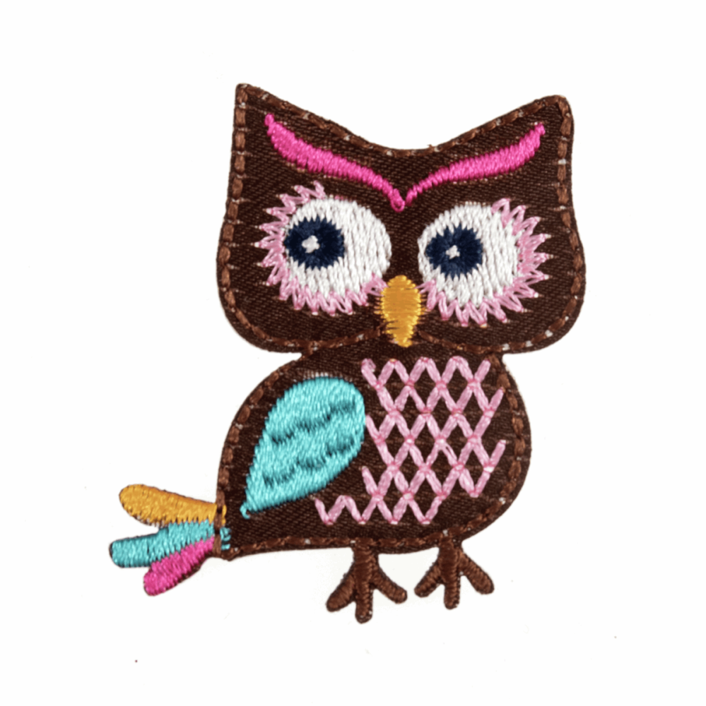 Motif - Colourful Owl