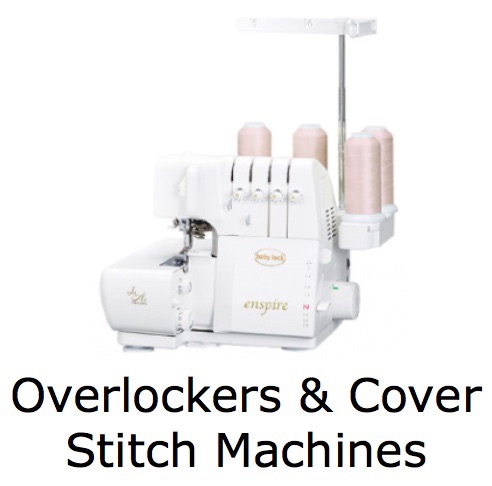 <!-- 15 -->Overlockers,Combn & Cover Stitch