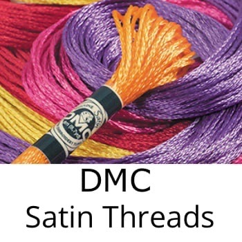 <!-- 015 -->DMC Satin Threads