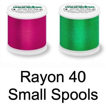 <!-- 001 -->Rayon No.40, Small Reels