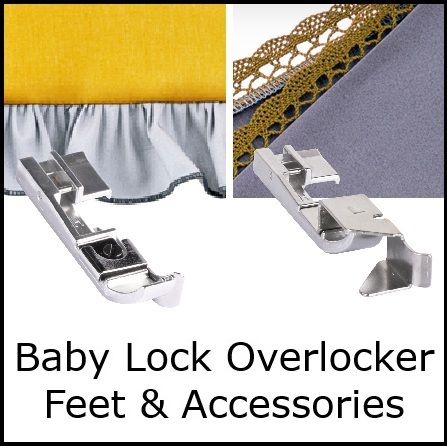 <!--001-->Baby Lock Overlocker Feet & Accessories
