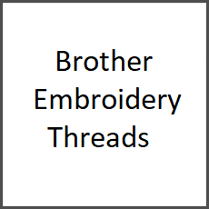 Brother Embroidery Thread 