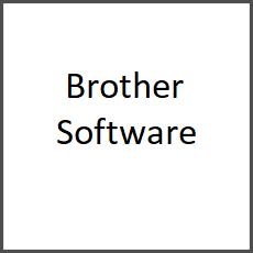 <!--030-->Brother Software
