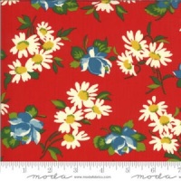 Moda - It's Elementary - Garden Blooms - 21783  12 (Red)