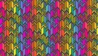 Makower - Alison Glass - Art Theory - Rainbow Feather - 9701L (Night) 