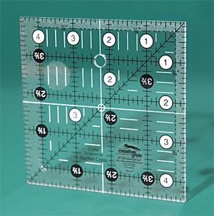 Patchwork Ruler - 4 ½" x 4 ½" (Creative Grids)
