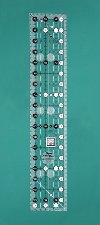 Patchwork Ruler - 3 ½" x 18 ½" - CGR318 - Creative Grids