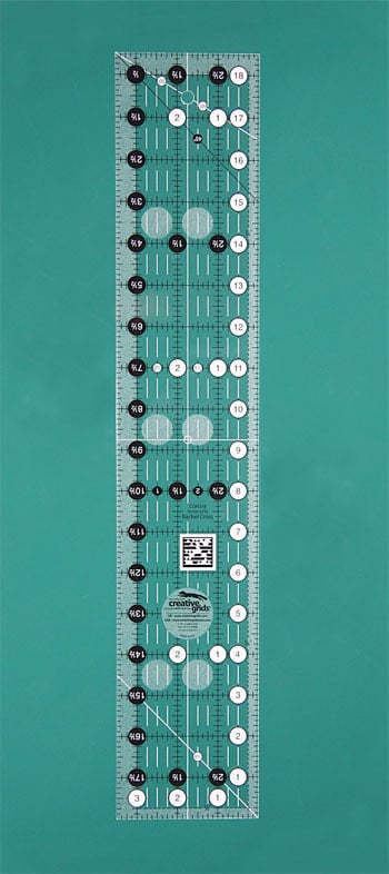 Patchwork Ruler - 3 ½" x 18 ½" (Creative Grids)