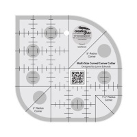 Curved Corner Cutter Ruler - 1 ½", 2" and 3" - CGRCCC - Creative Grids