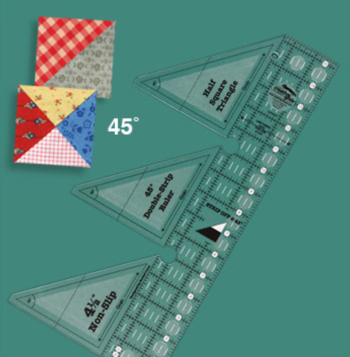 45° Degree Double Strip Ruler (Creative Grids)