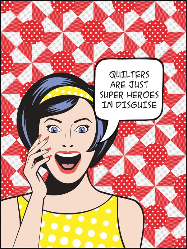 Moda - Super Heroes in Disguise - Quilt Kit