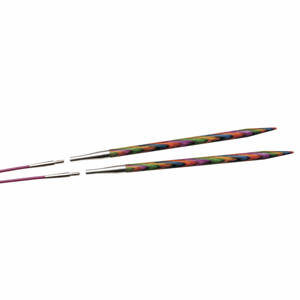 Circular Interchangeable Knitting Pins - Birchwood - 3.00mm - Set of 2 (Kni