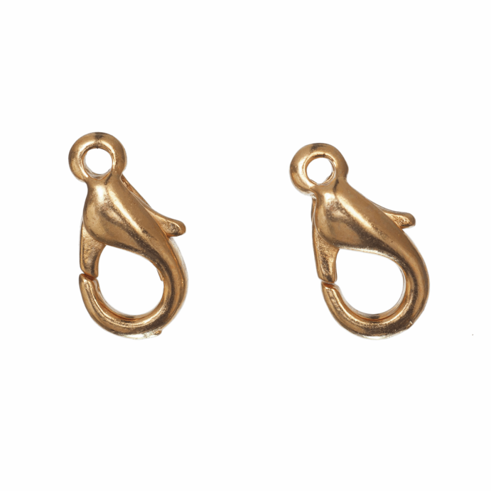 Lobster Clasps - Small - Gold PLATED - Trimits (TDF19)
