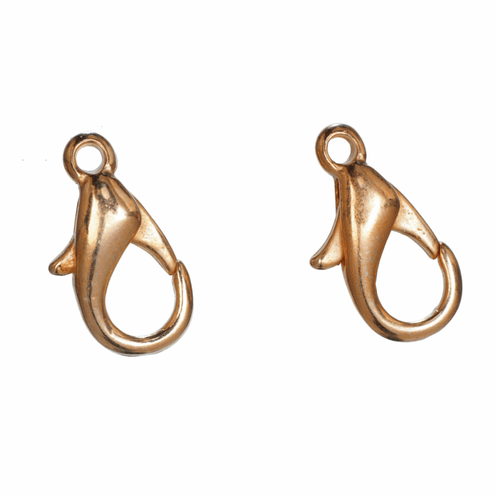 Lobster Clasps - Medium - Gold Plated (Trimits)