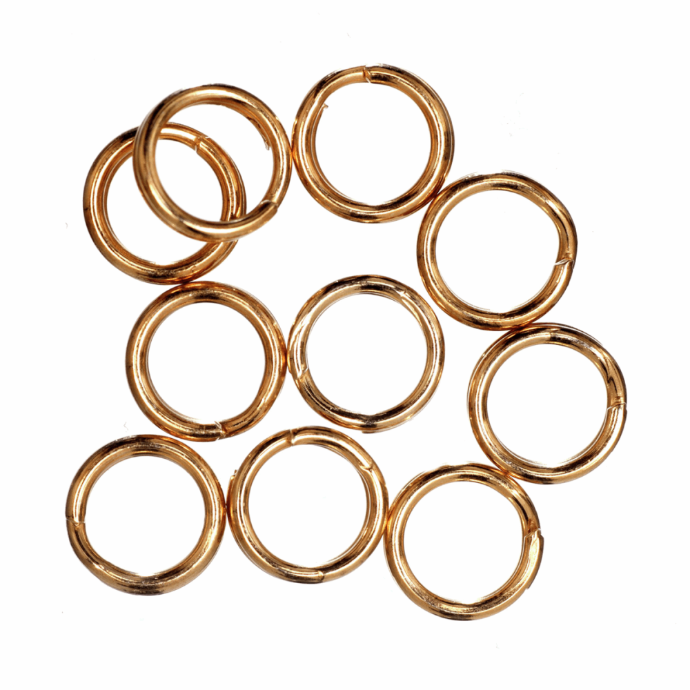 Split Rings - Gold Plated - 5mm (Trimits)