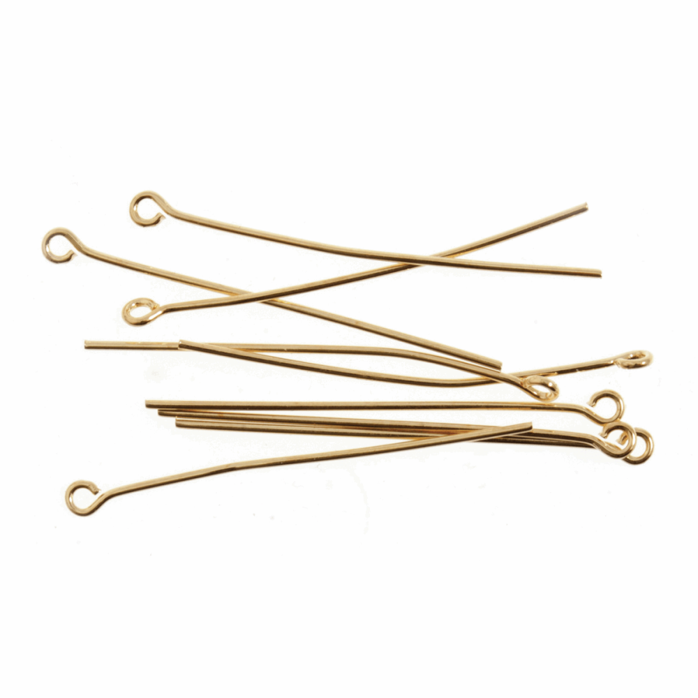 Thick Head Pins - Gold PLATED (Trimits)