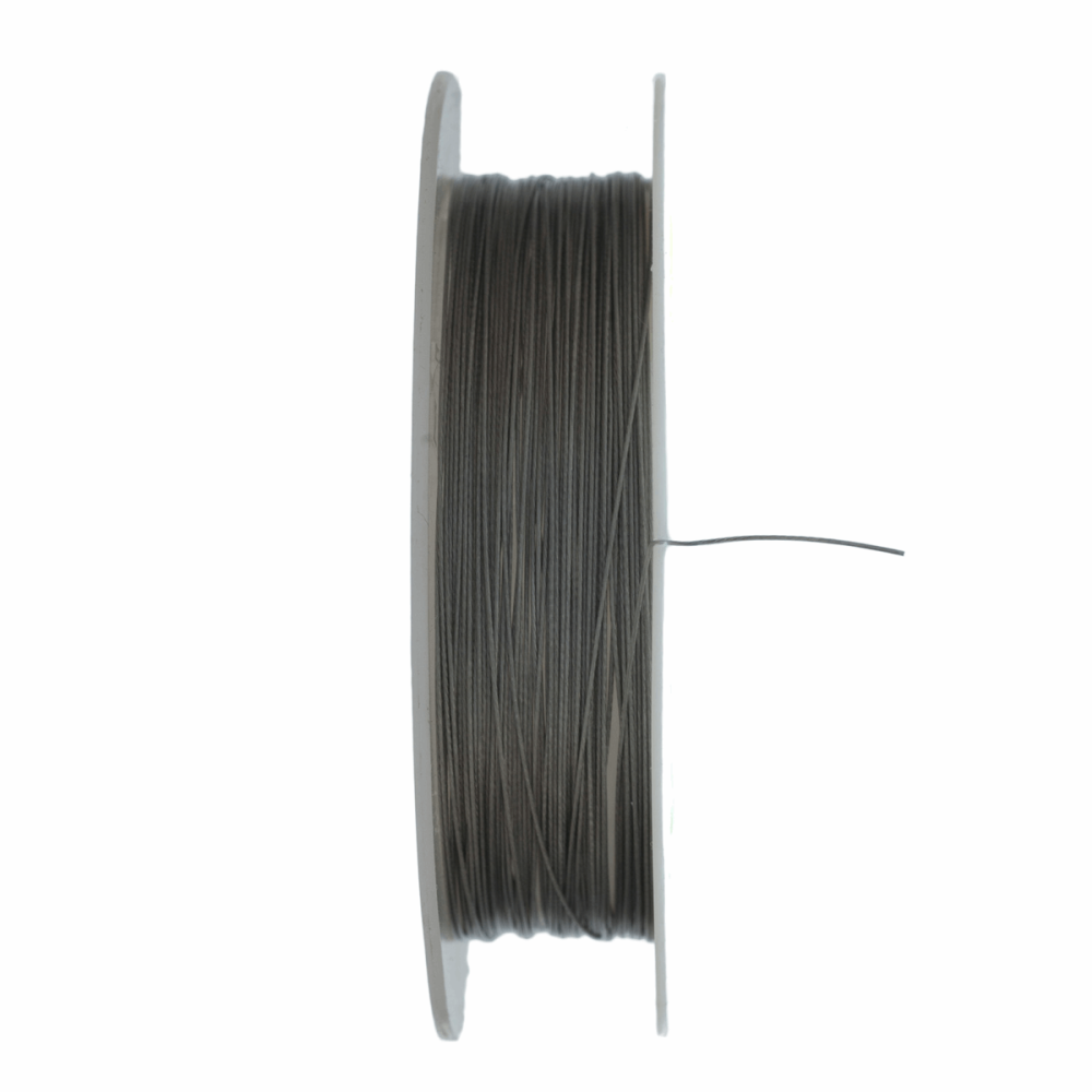 Coated Beading Wire - 7 Strand - 0.3mm - Silver (Trimits)