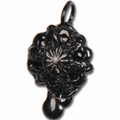 Necklace Clasp - Flower - Black - Trimits (317/06)