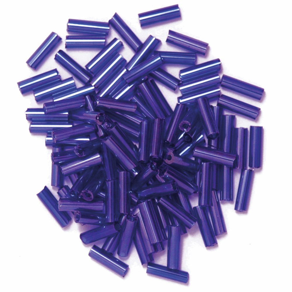 Bugle Beads - 6mm - Purple (Trimits)