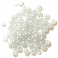 Pearl Beads - 2.5mm - Pearl (Trimits)