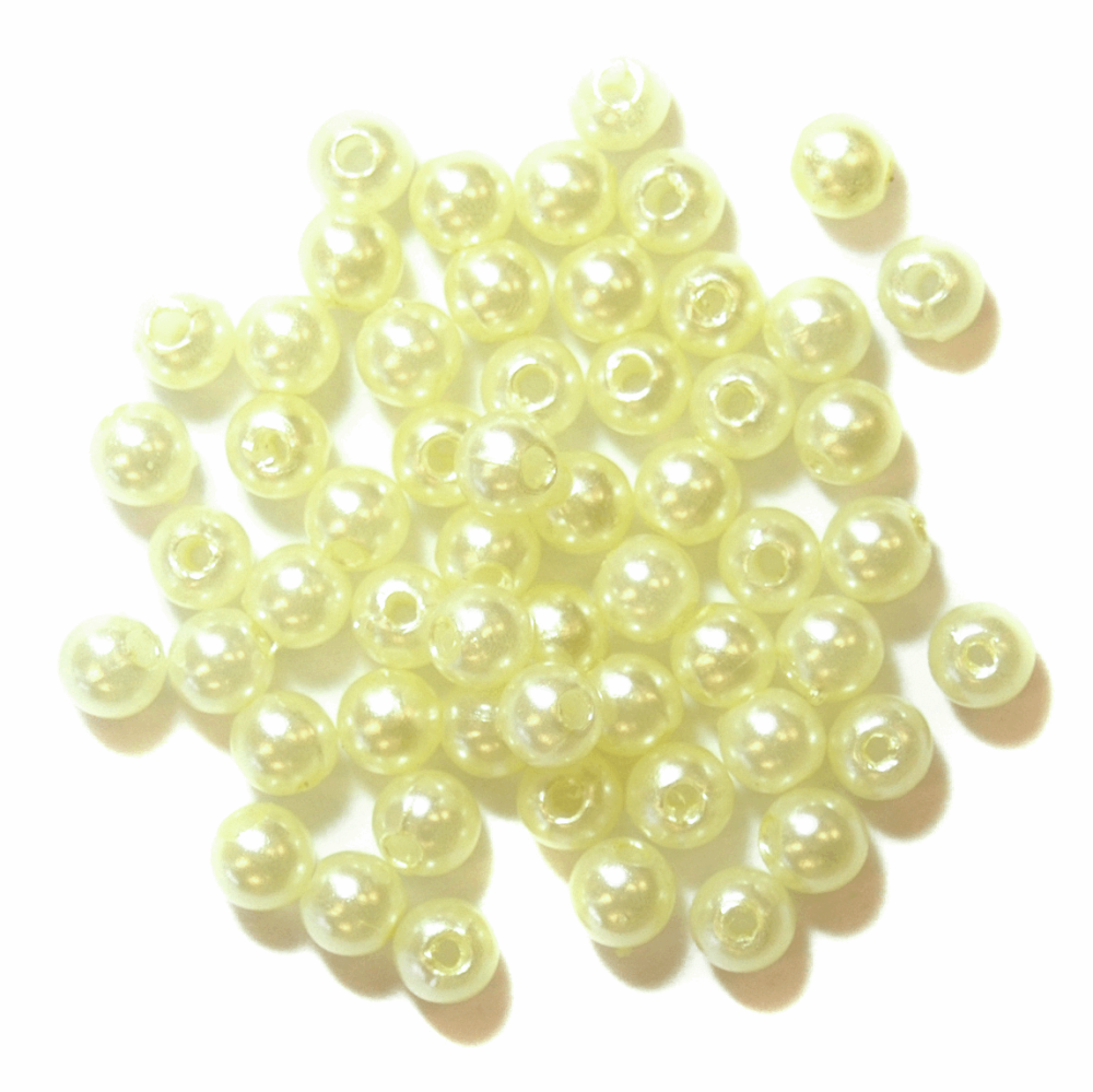 Pearl Beads - 2.5mm - Cream (Trimits)