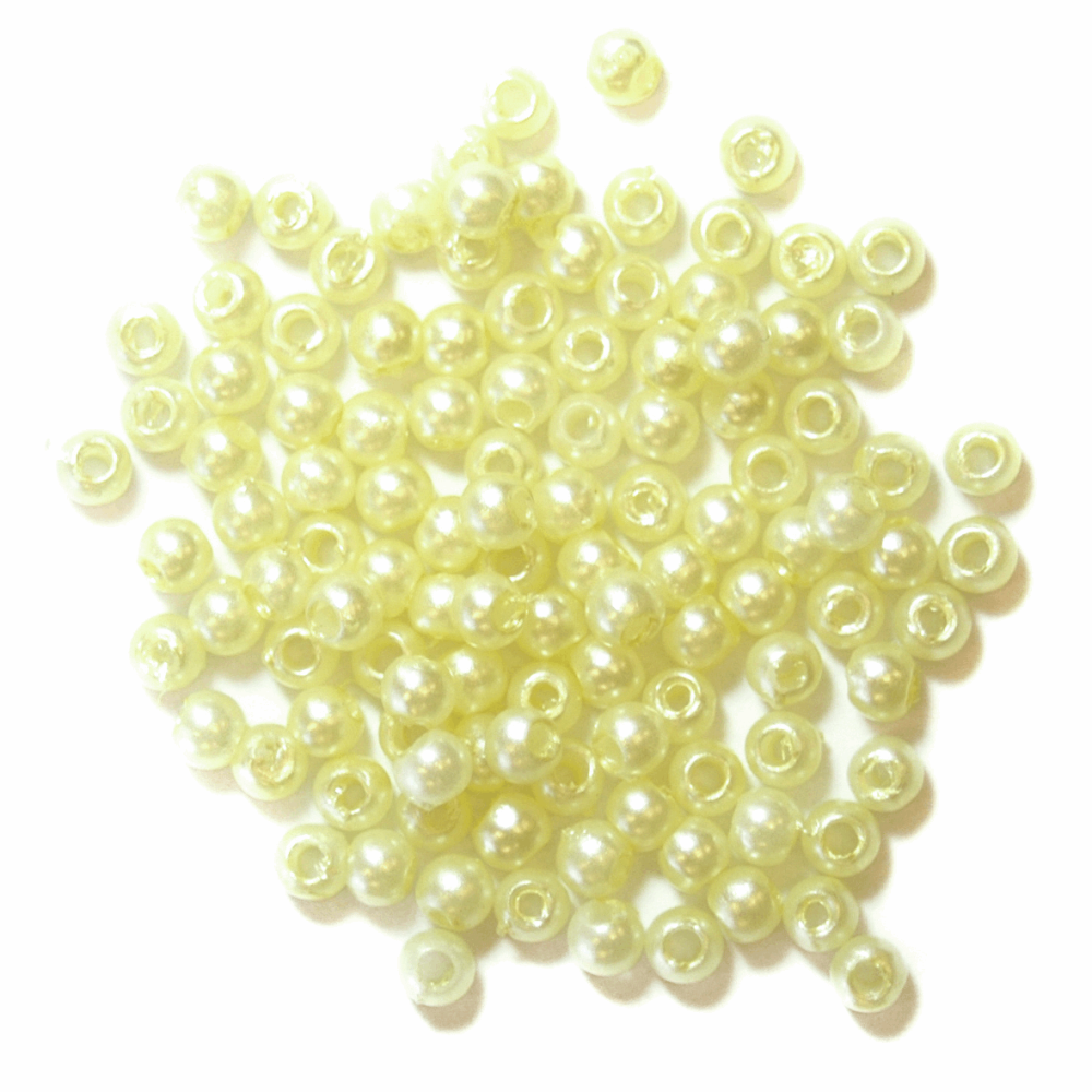 Pearl Beads - 3mm - Cream (Trimits)