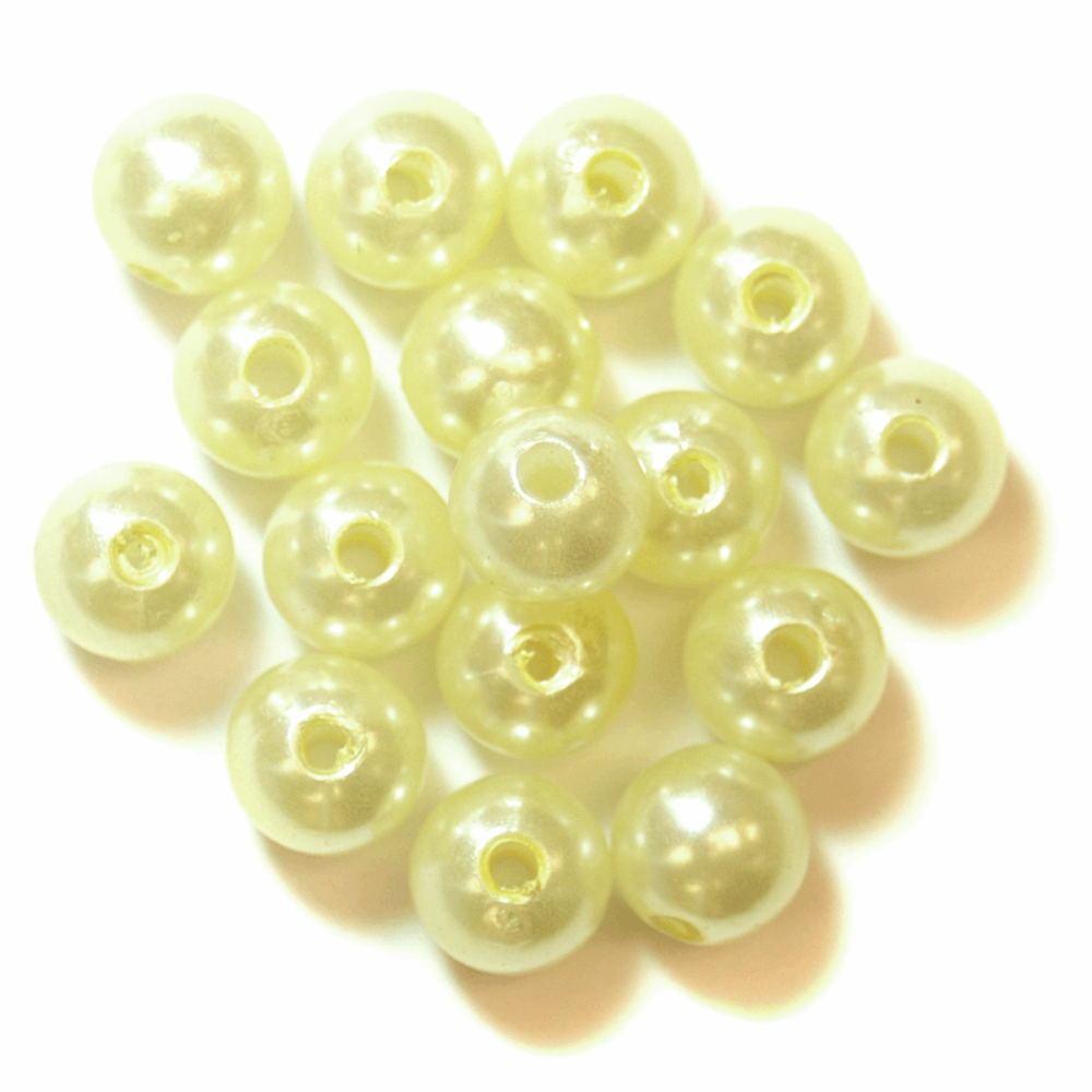 Pearl Beads - 8mm - Cream (Trimits)