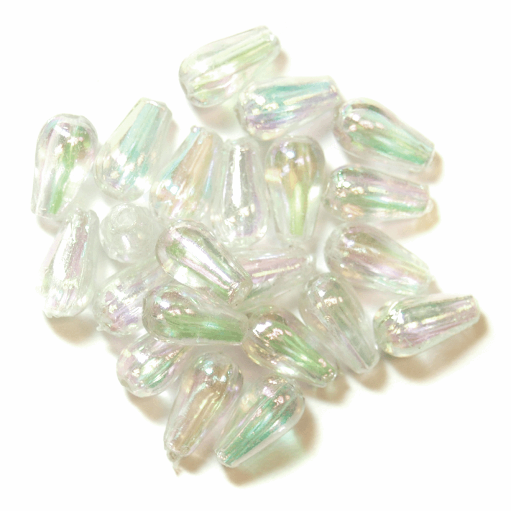 Pearl Beads - Drops - 6mm x 9mm - Aurora (Trimits)