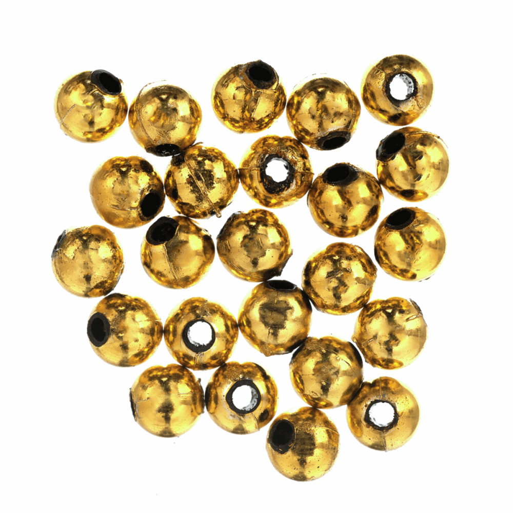 Beads - 8mm - Gold (Trimits)