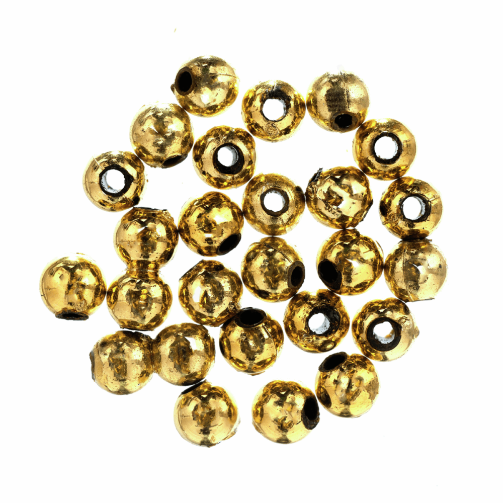 Beads - 5mm - Gold (Trimits)
