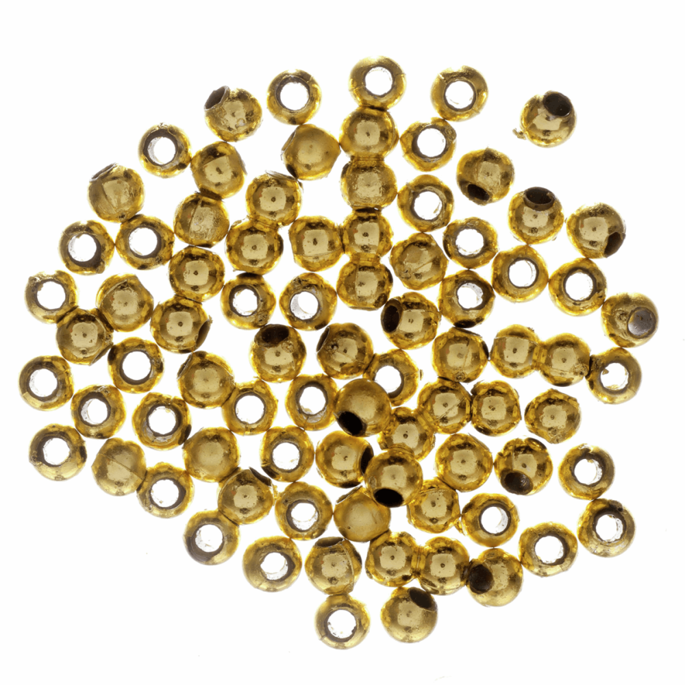 Beads - 3mm - Gold (Trimits)