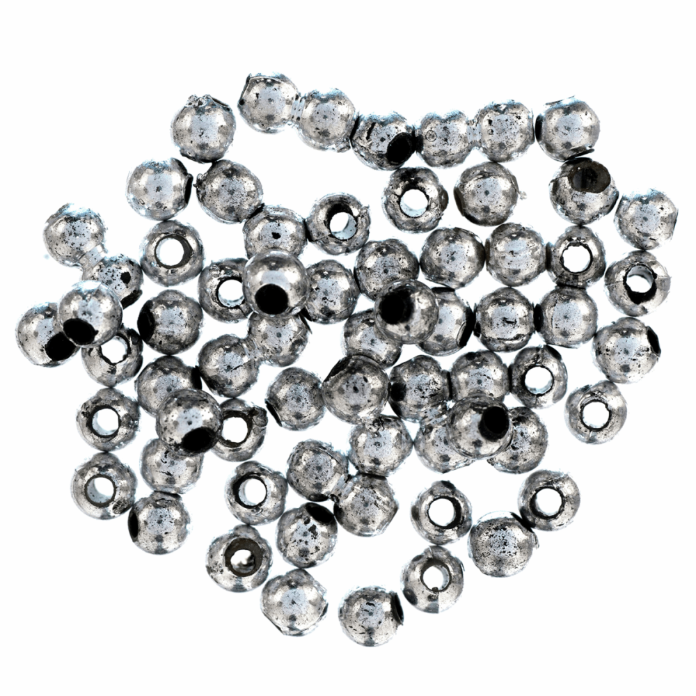 Beads - 4mm - Silver (Trimits)