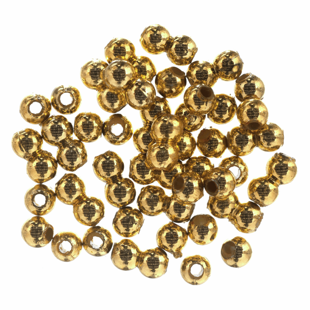Beads - 4mm - Gold (Trimits)