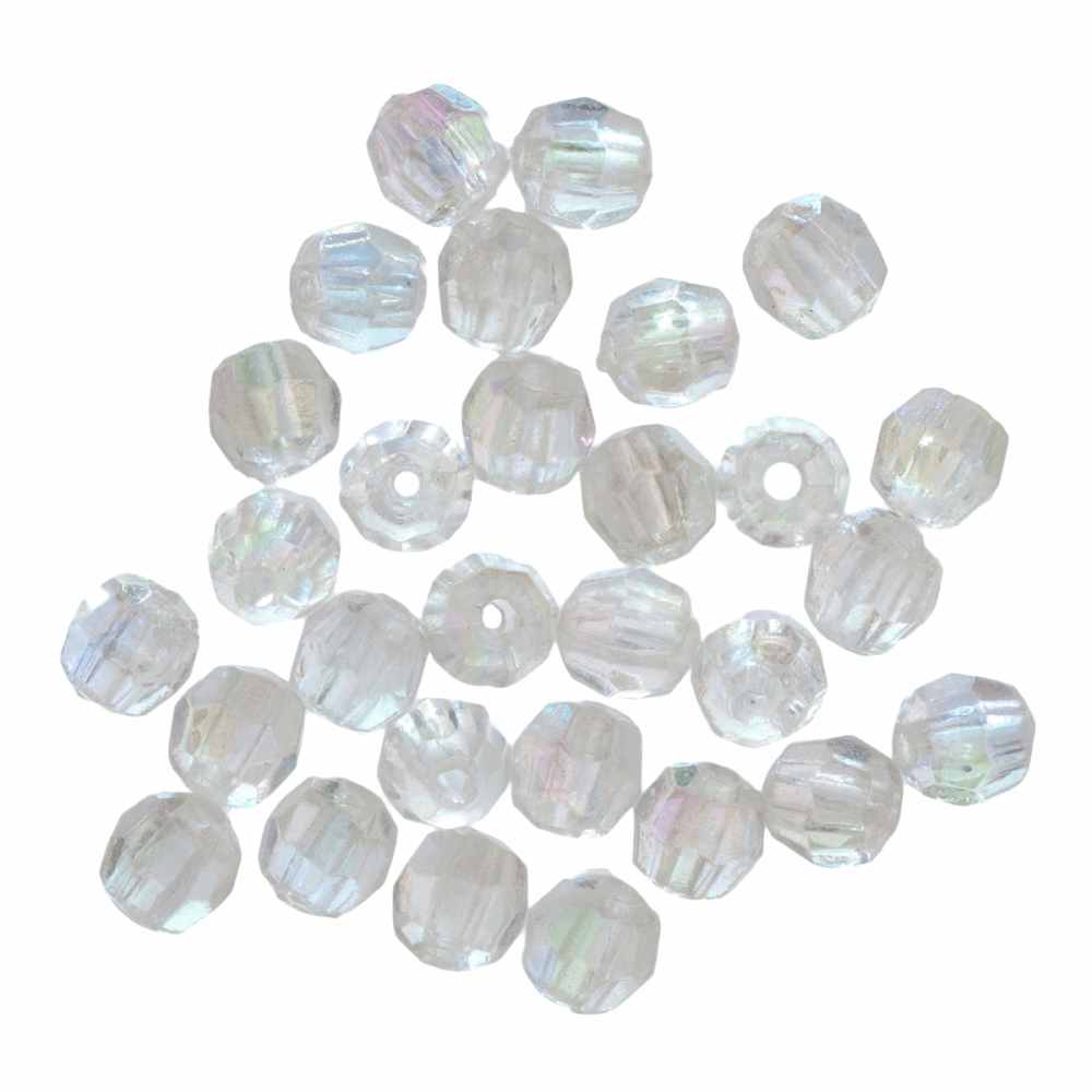 Beads - Faceted - 4mm - Aurora (Trimits)