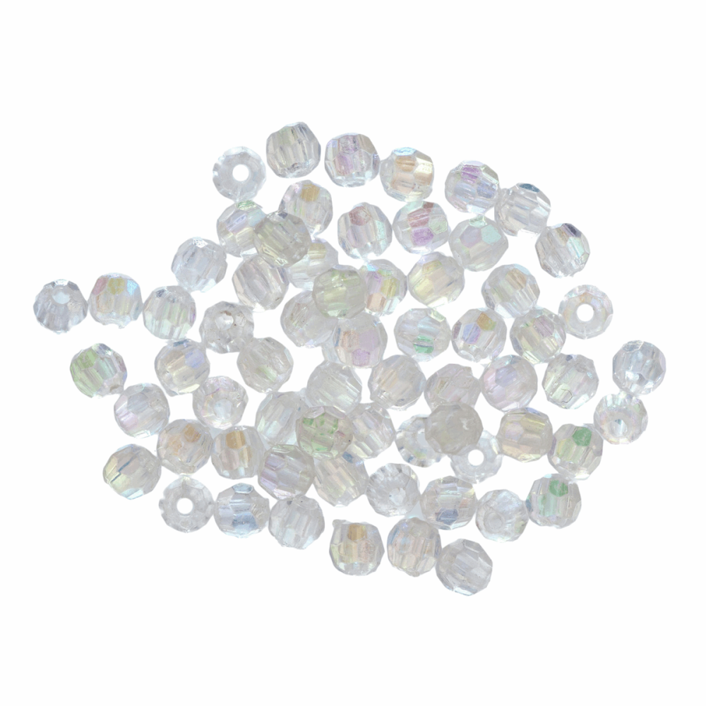 Beads - Faceted - 5mm - Aurora (Trimits)