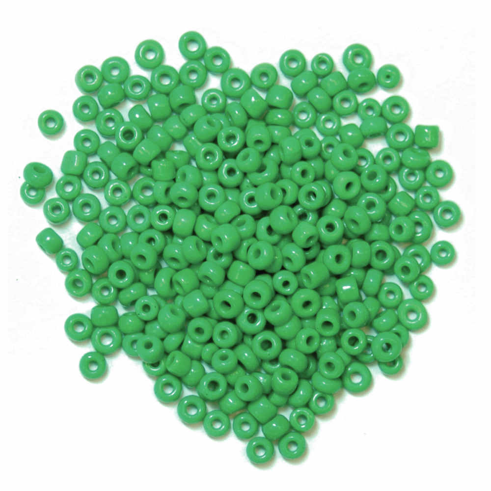 Seed Beads - 2mm - Green (Trimits)