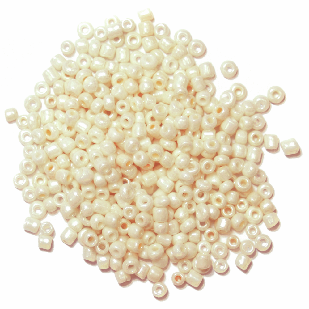 Seed Beads - 2mm - Cream (Trimits)