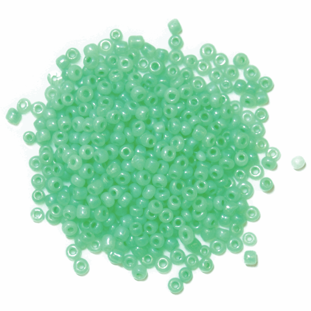 Seed Beads - 2mm - Pastel Green (Trimits)