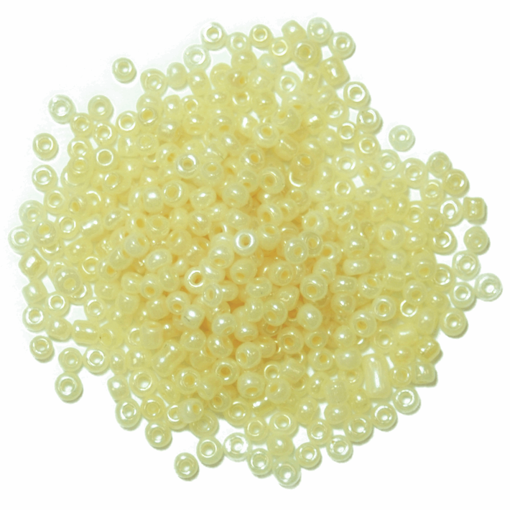 Seed Beads - 2mm - Lemon (Trimits)