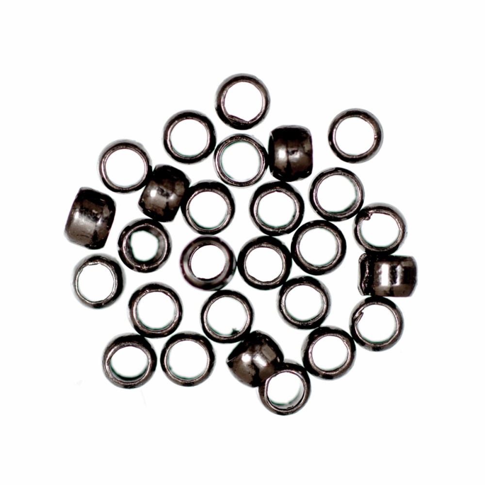 Crimp Beads - Black - 2mm - Trimits (268/06)