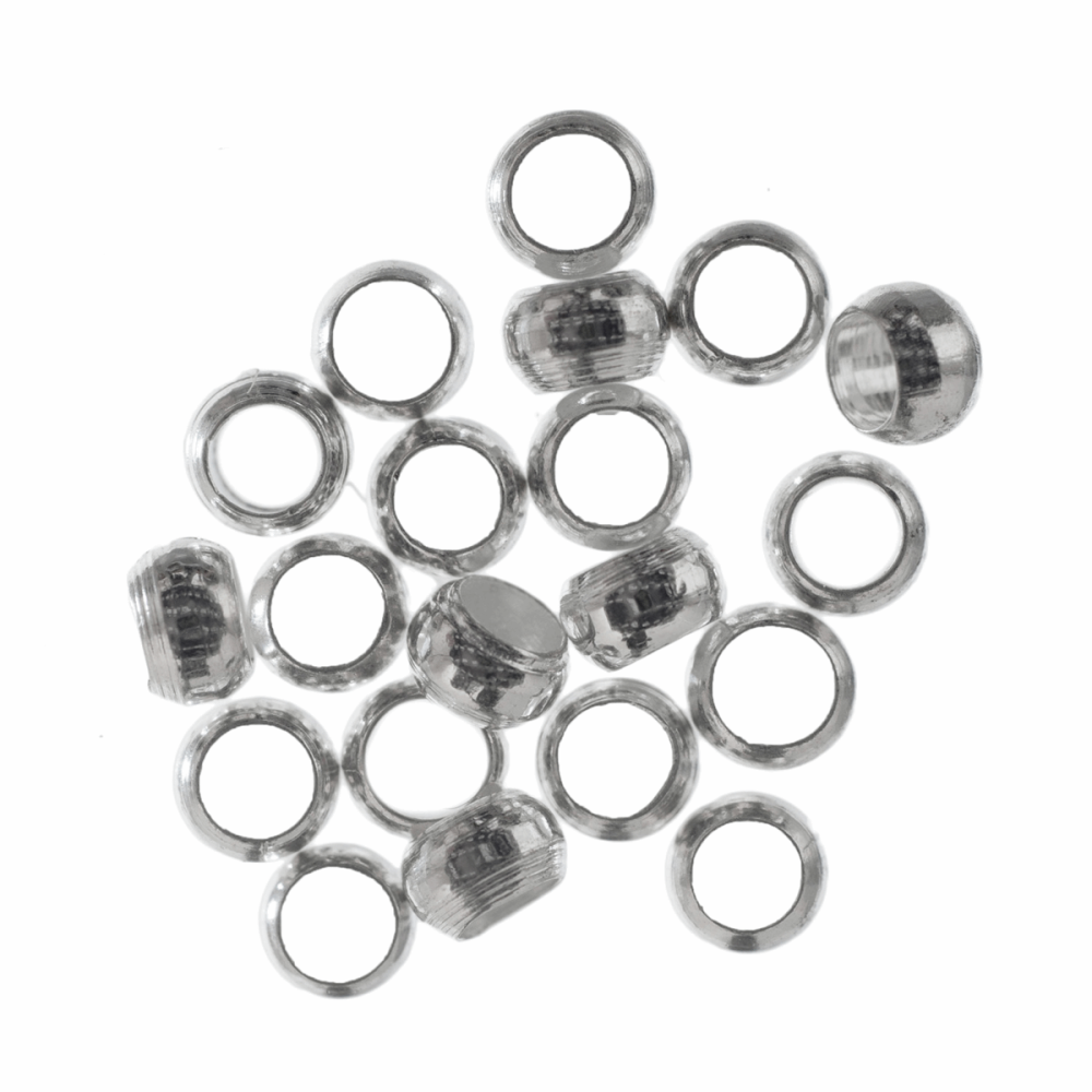 Crimp Beads - Silver Coloured - 3mm - Trimits (272/01)