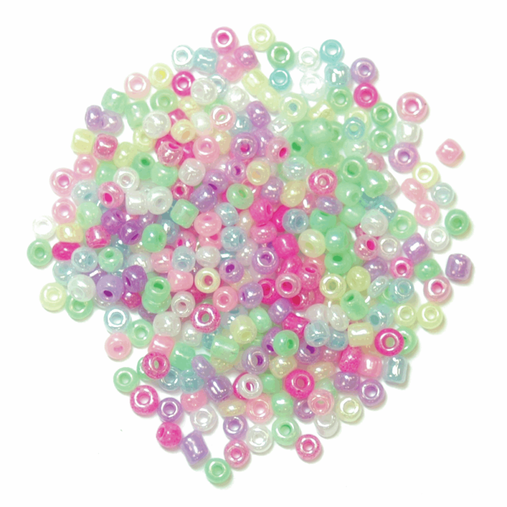 Seed Beads - 2mm - Assorted Pastel (Trimits)
