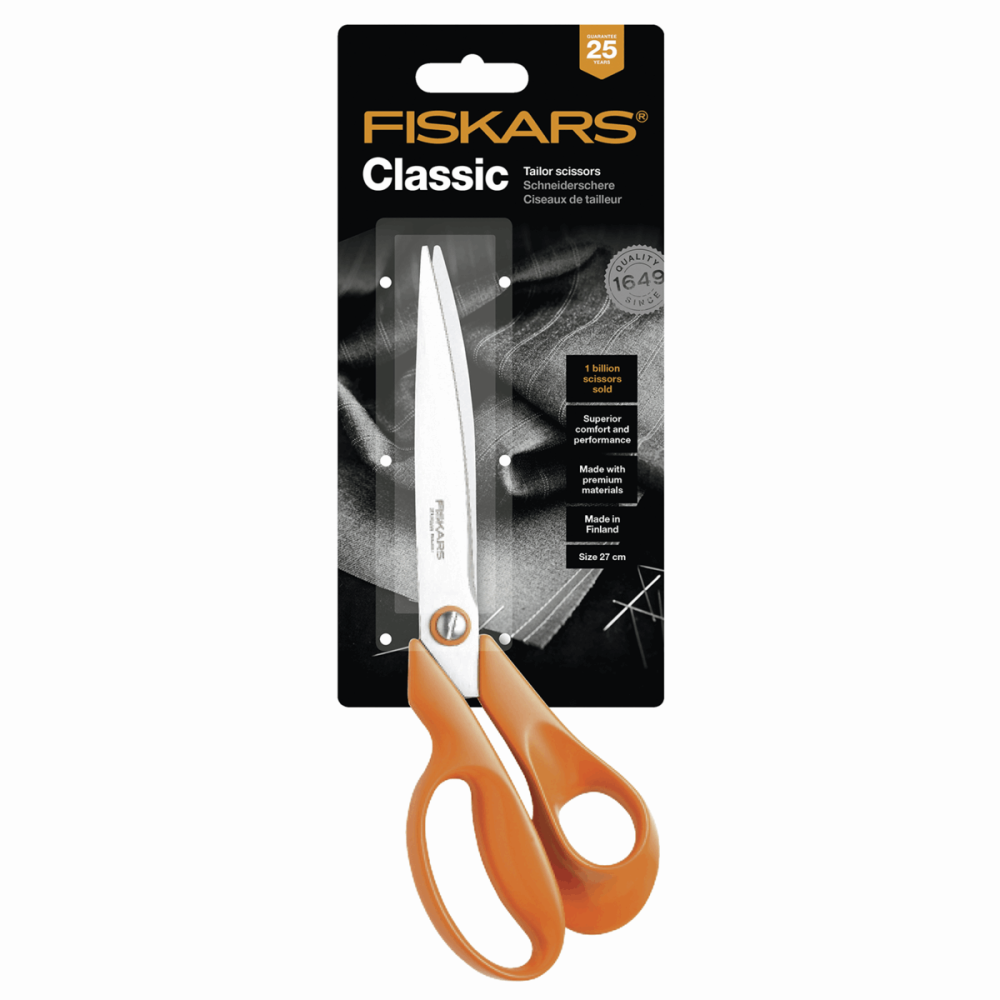 Tailors Scissors - 27cm / 10.6" - Classic (Fiskars)