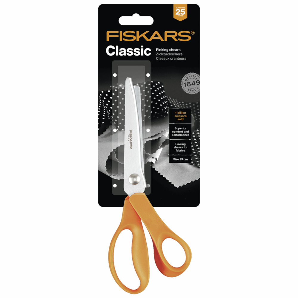 Pinking Shears - 23cm / 9" - Classic (Fiskars)