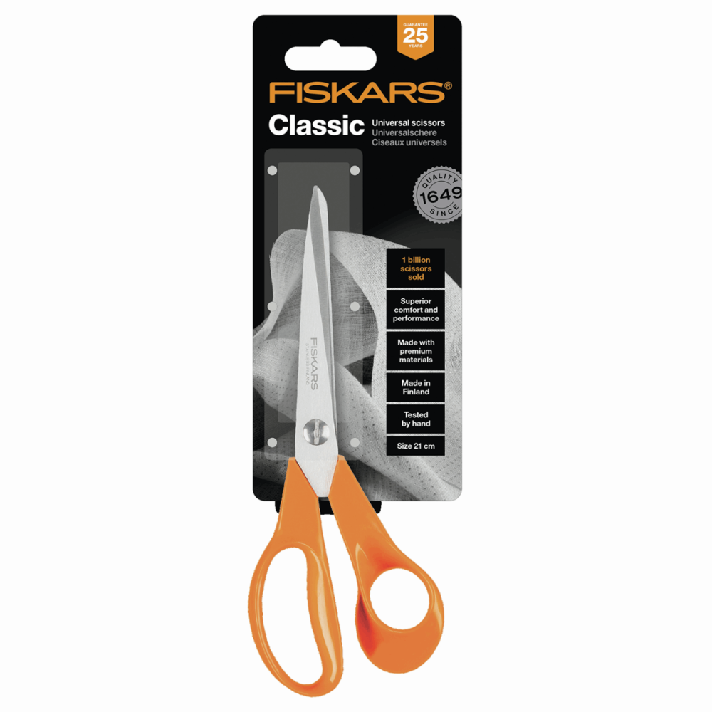 Universal Scissors / General Purpose  - 21cm / 8 ¼" - Classic (Fiskars)