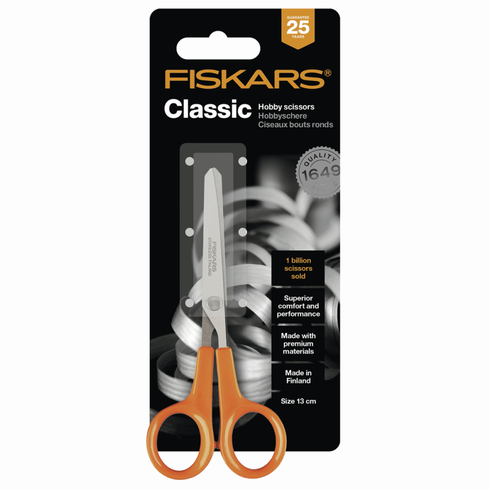 Hobby Scissors - 12.5cm / 5" - Classic (Fiskars)