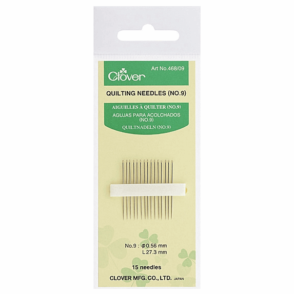 Quilting Needles - Size 9 (Clover)