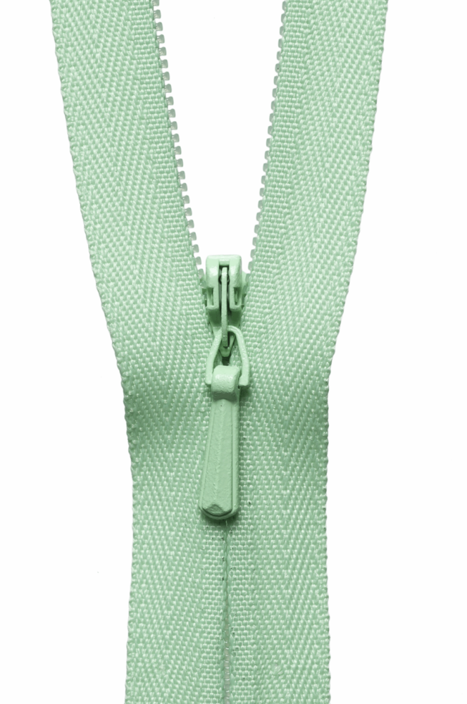 Concealed Zip - Pale Lime - 41cm / 16in